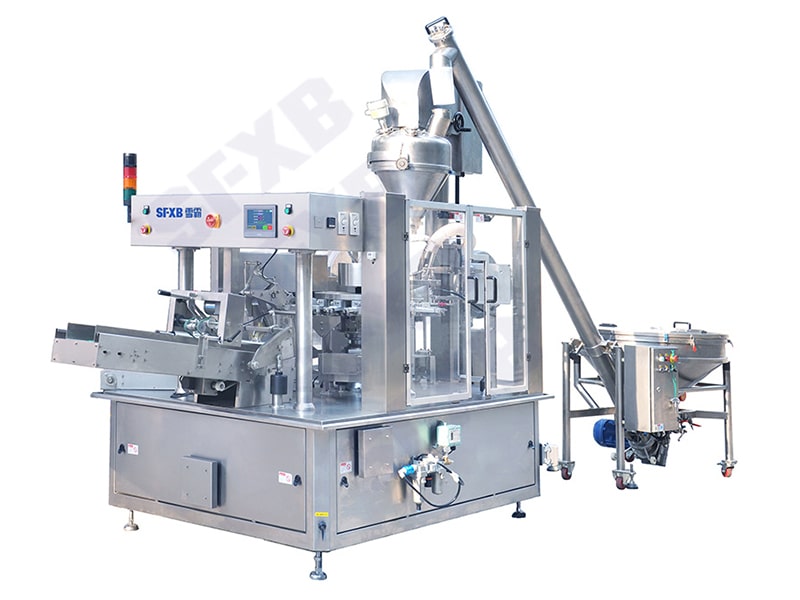 XBGD-60 Eight station bag feeding machine (single bag)