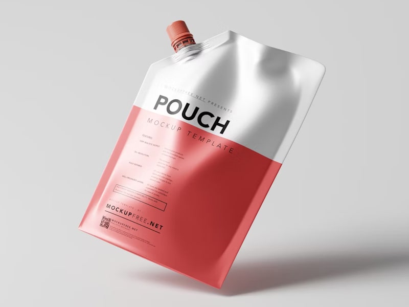 Pochette à bec verseur