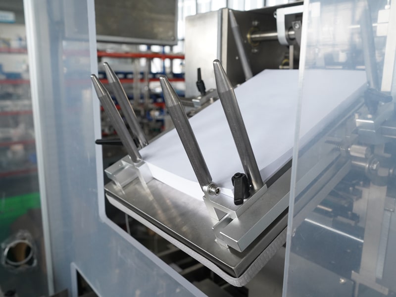 Máquina estuchadora automática GDZ-120 - Manual de instrucciones del mecanismo de plegado
