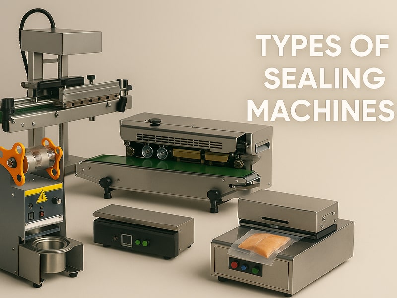 Types de machines de scellage : 10 solutions d'emballage essentielles pour optimiser l'efficacité