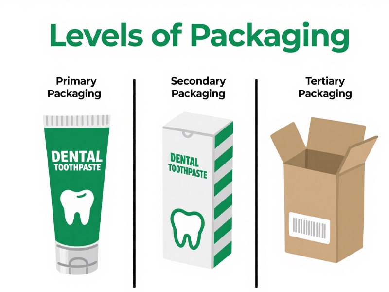 Types of Packaging-Levels of Packaging